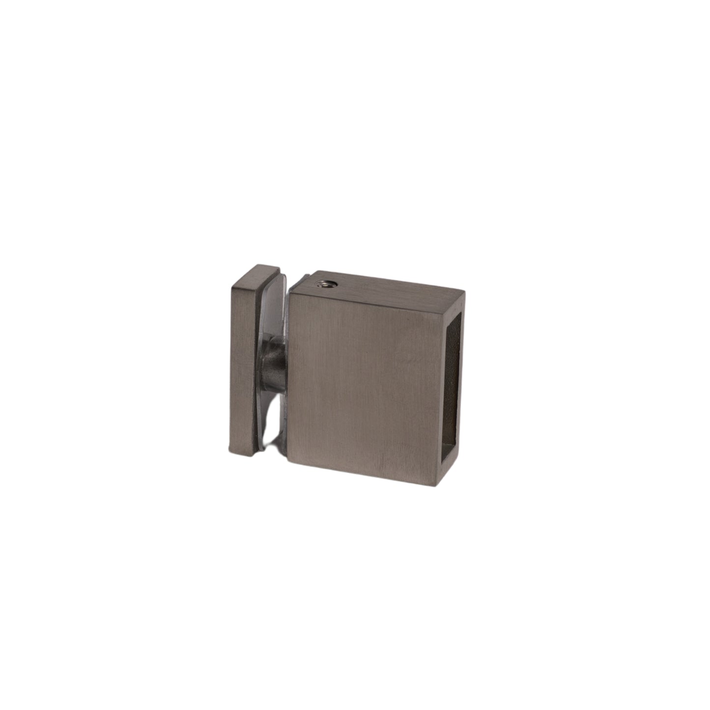 Brushed Nickel Glass Fixed Clamp For 90 Degree Glass