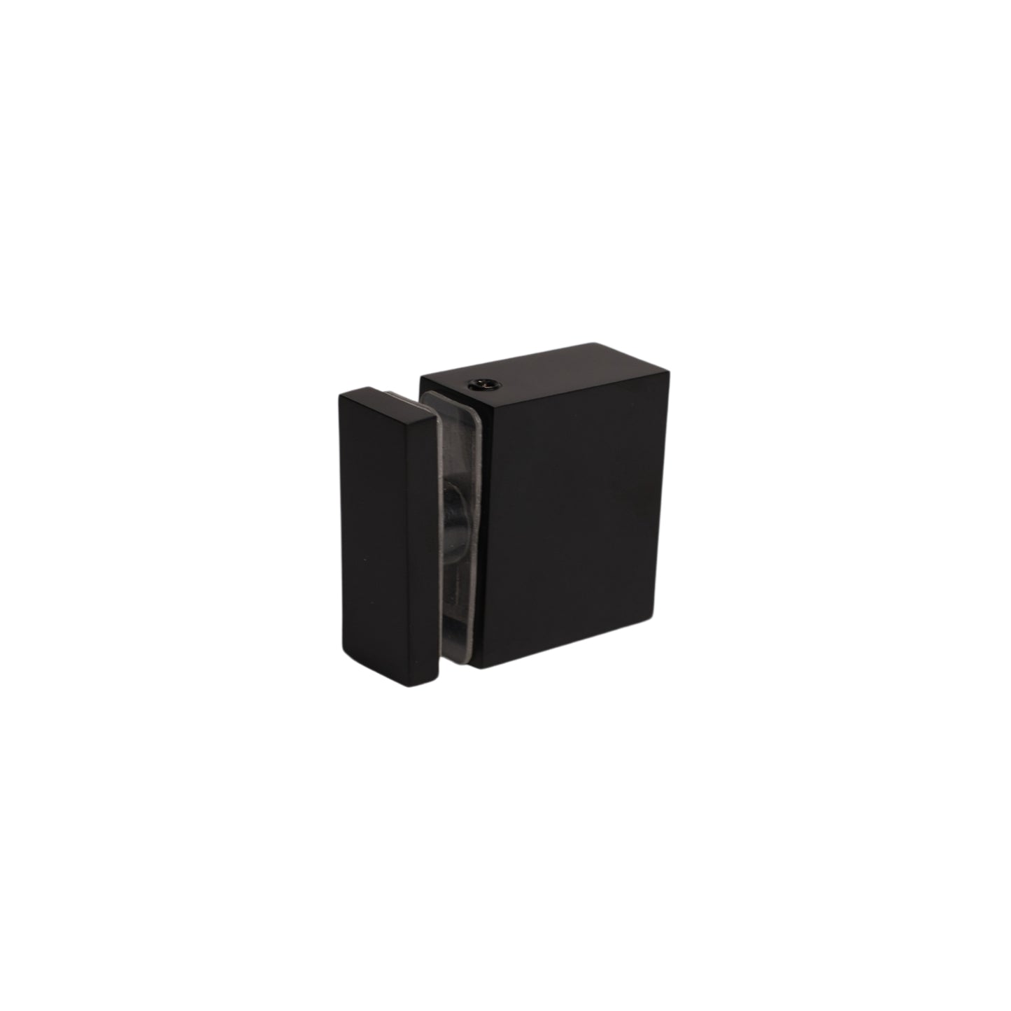 Matte Black Glass Fixed Clamp For 90 Degree Glass