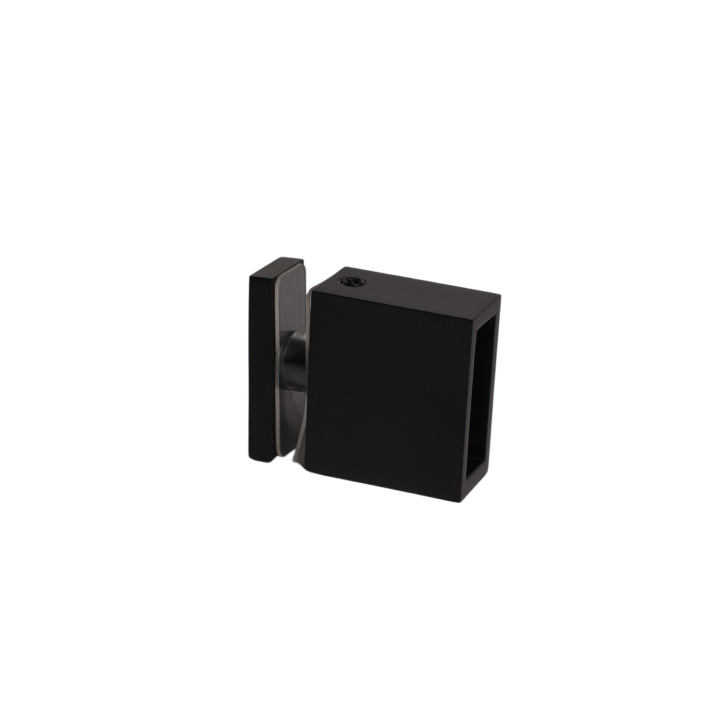 Matte Black Glass Fixed Clamp For 90 Degree Glass