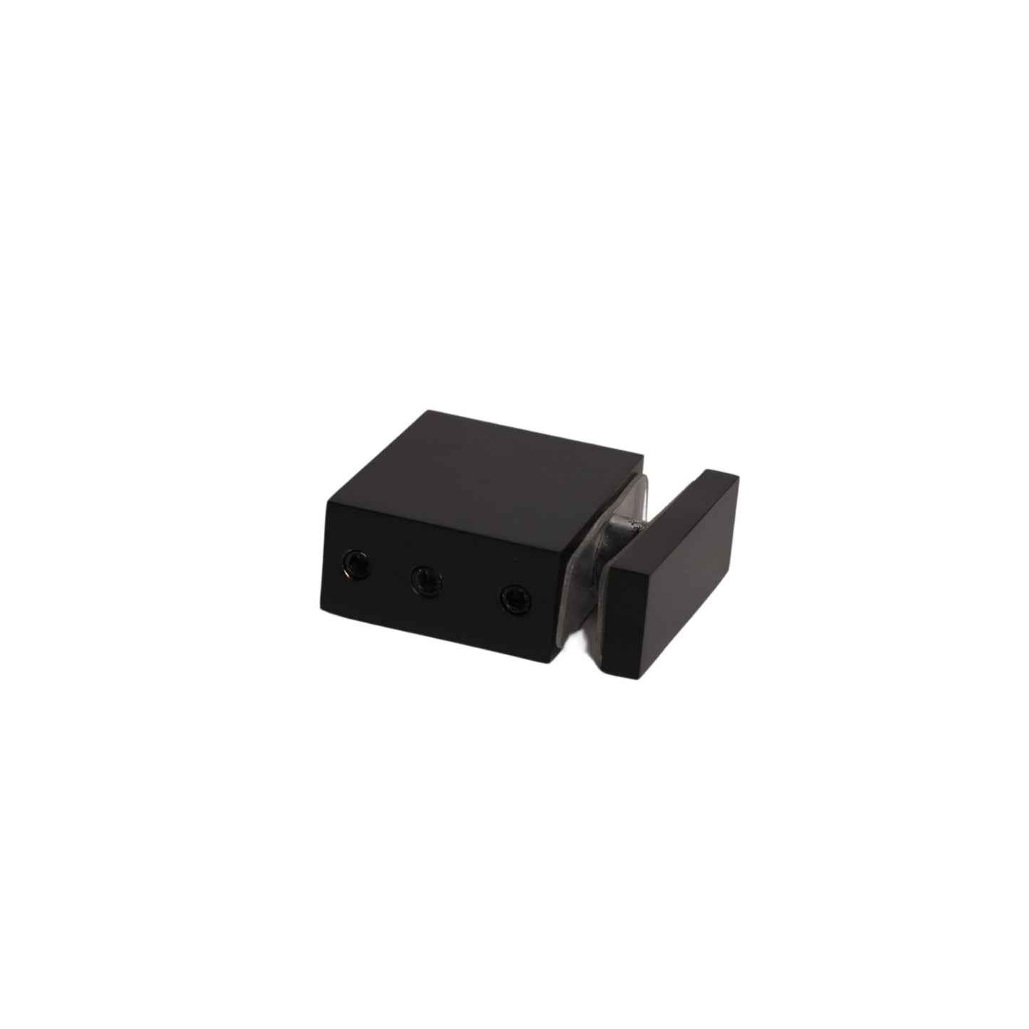 Matte Black Glass Fixed Clamp For 90 Degree Glass