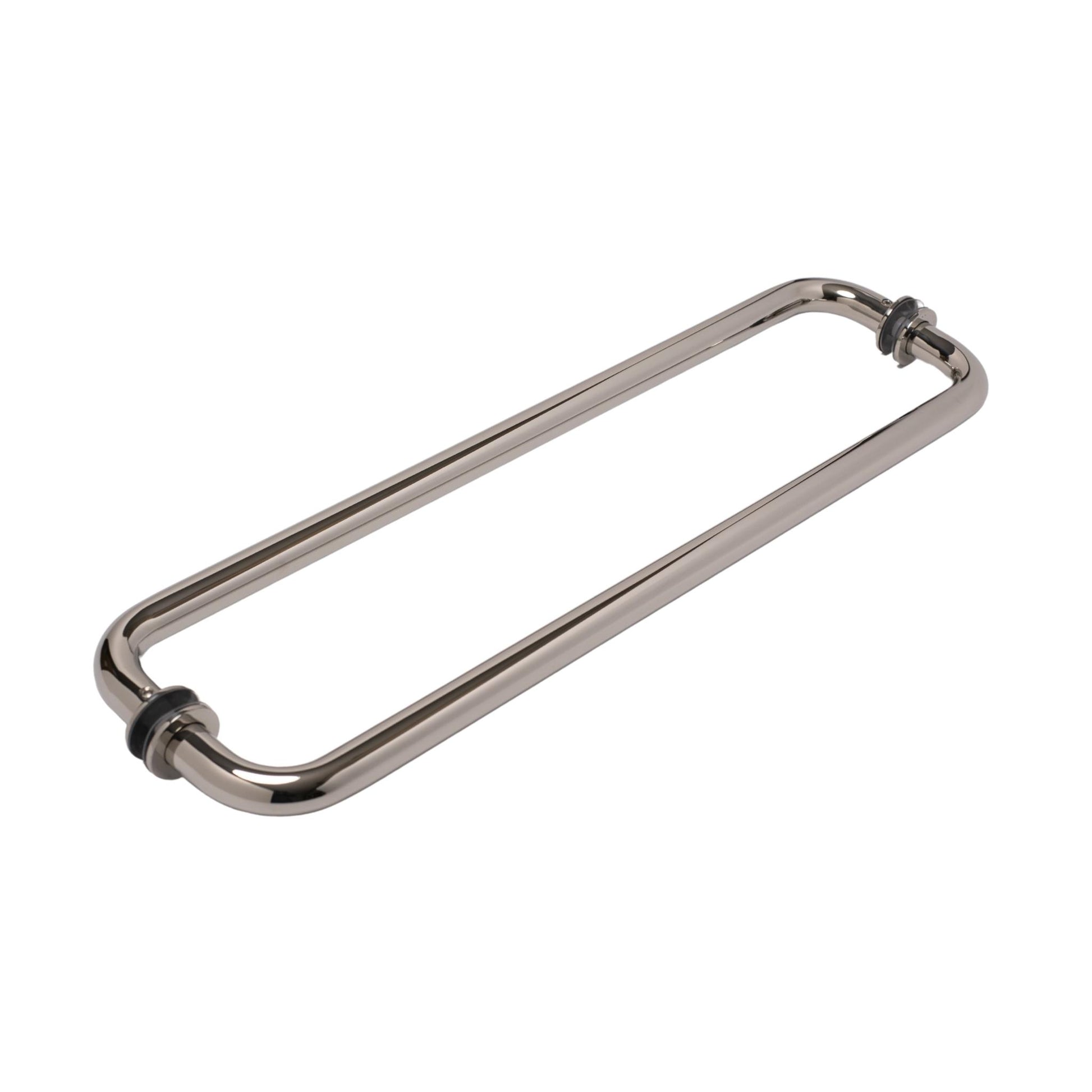 18 Inch Chrome Round Back to Back Towel Bar