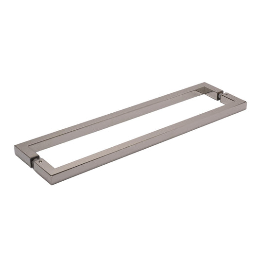 Chrome 18 Inch Square Back to Back Towel Bar