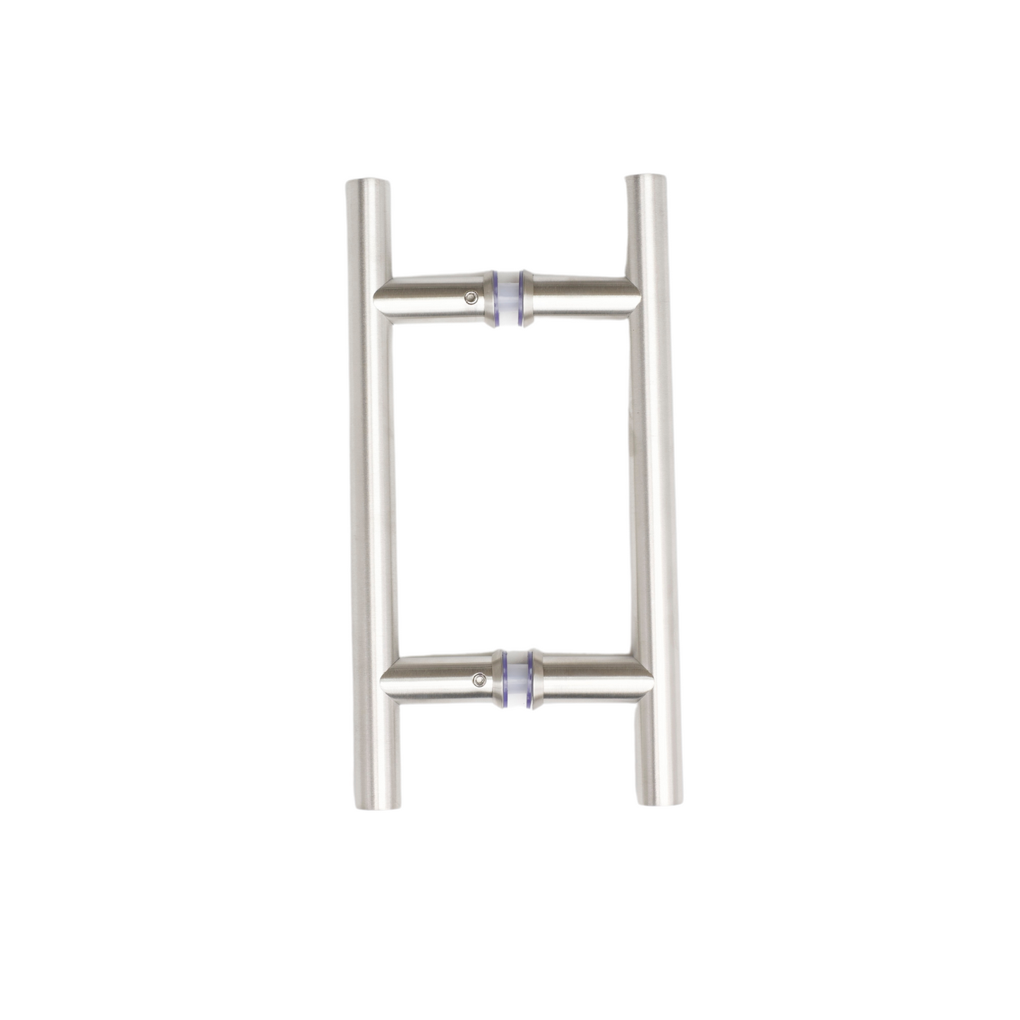 Brushed Nickel 6 Inch Round Ladder Pull Handle