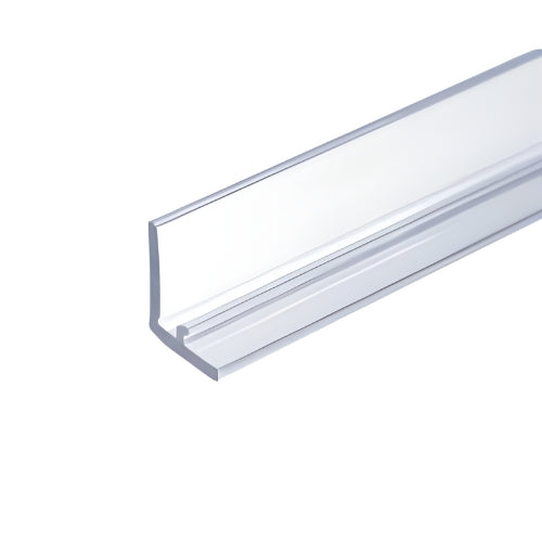 Clear L-Shape Jamb Seal Bumper with Double Sided Adhesive Tape