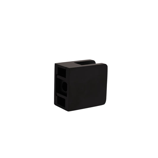 Matte Black Flat Glass Clamp For Railing