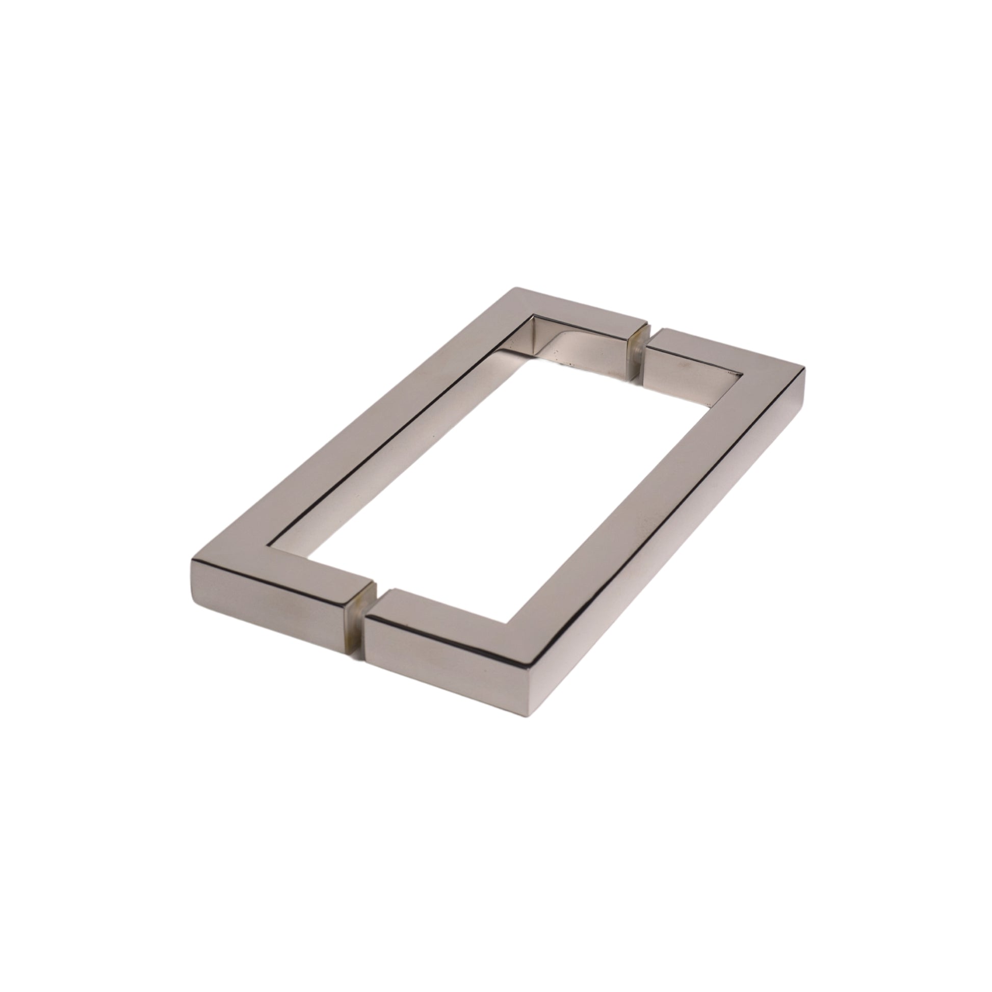 Chrome 8“ Square Door Handle