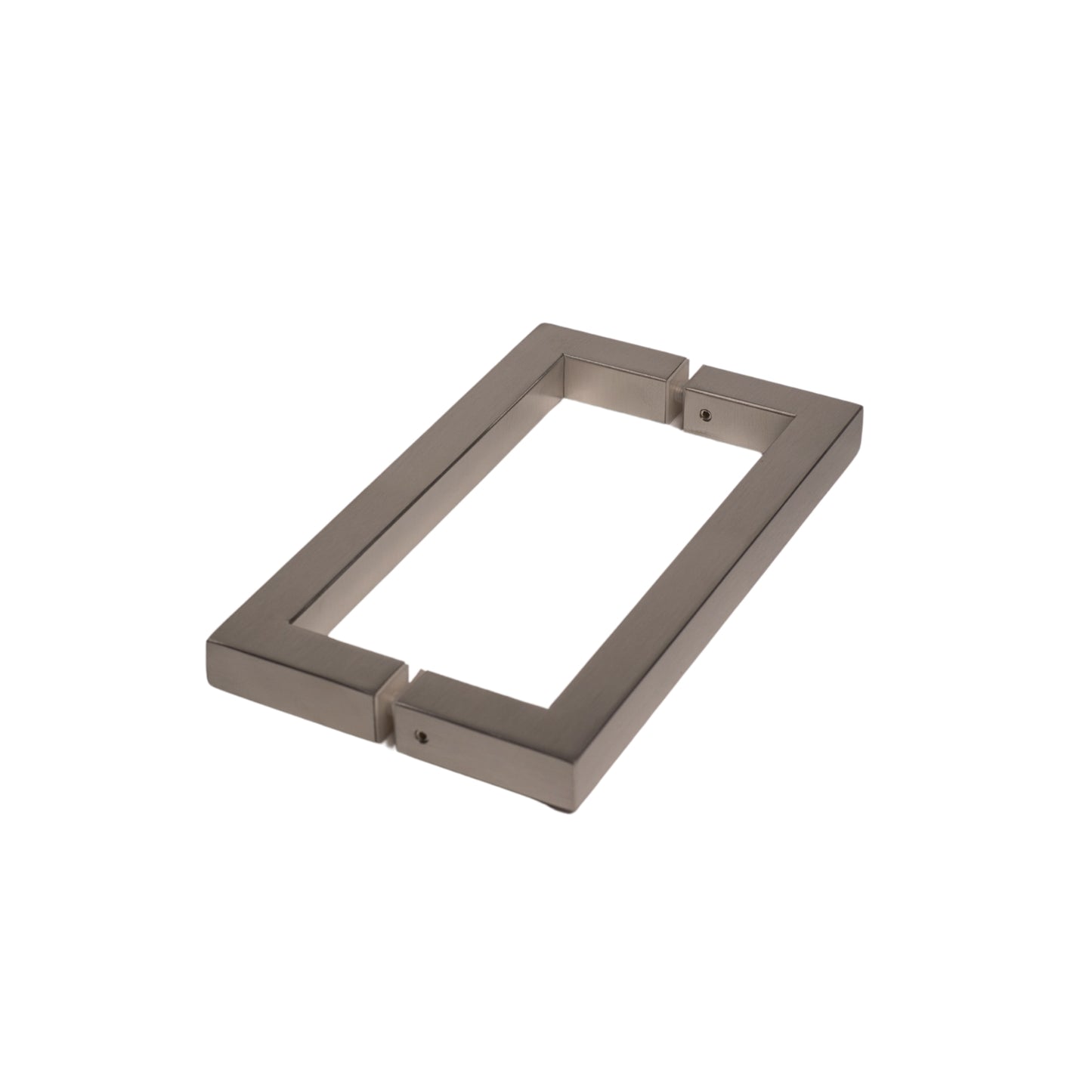 Brushed Nickel 8“ Square Door Handle