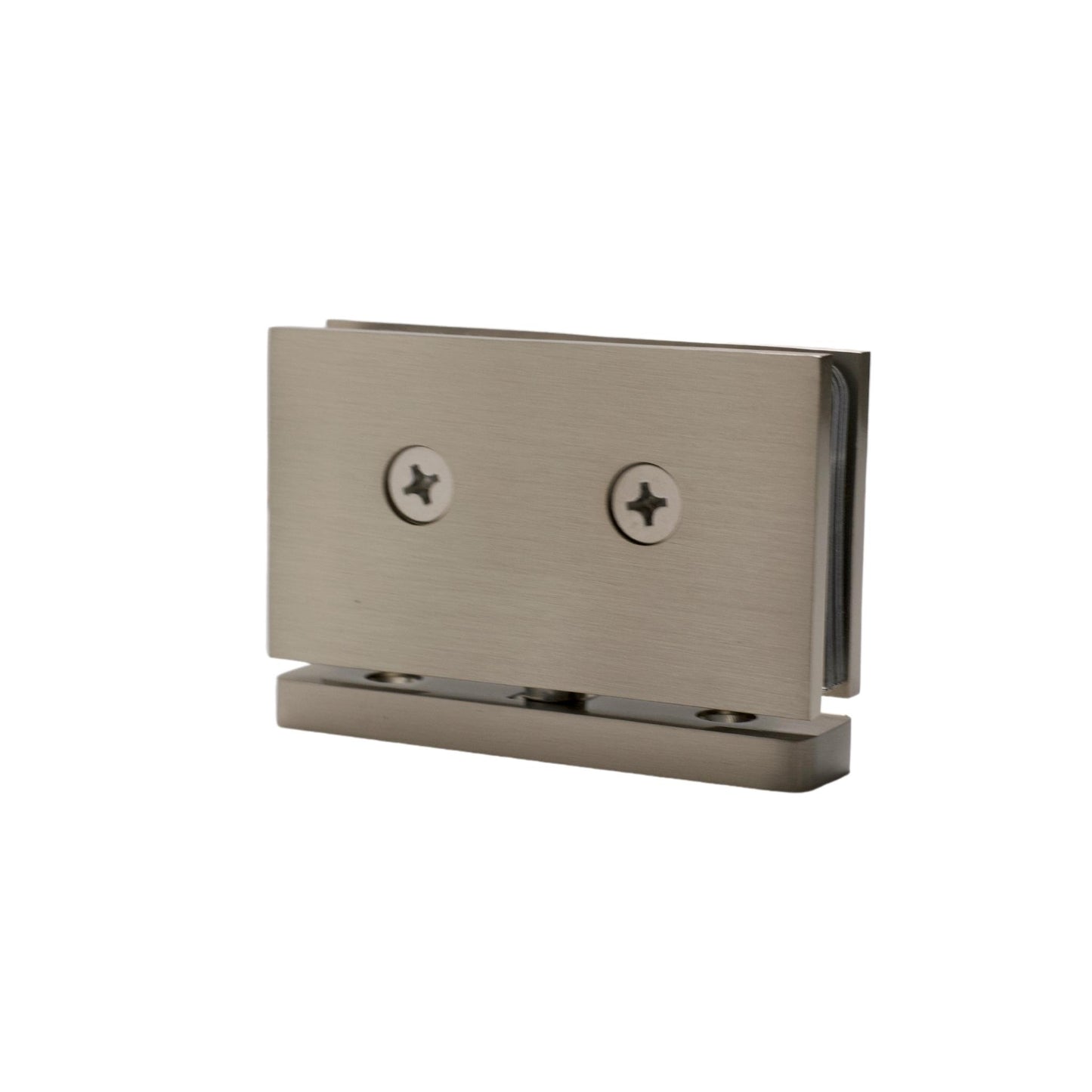 Brushed Nickel 360 Degree Top and Bottom Hinge